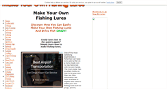 Desktop Screenshot of make-your-own-fishing-lures.com