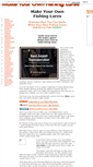 Mobile Screenshot of make-your-own-fishing-lures.com